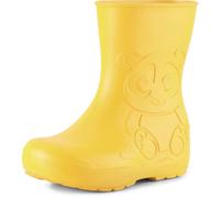 Ladeheid Gummistiefel Kinder EVA federleichte Regenschuhe für Jungen und Mädchen LA-CA-10 (Gelb, 30/31 EU)