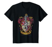 Kinder Harry Potter Distressed Gryffindor Crest Camiseta T-Shirt