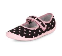 Kinder Hausschuhe LARW007 PP4 Rosa Schwarz Punkte 27 27 Rosa Schwarz Punkte