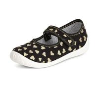 Kinder Hausschuhe LARW007 Schwarz Herzen 25 25 Schwarz Herzen