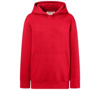 Hakro | Kinder Kapuzen-Sweatshirt | Bio-Baumwolle | 0562 | rot 158/164