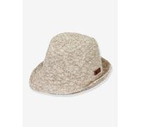 Kinder Hut Sterntaler aus Strukturmaterial beige Gr. 49 cm