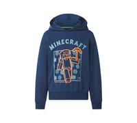 Kinder Jungen Sweathoodie, »Minecraft / Super Mario« (Minecraft blau, 134/140)