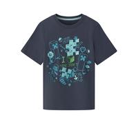 Kinder Jungen T-Shirt (Navy, 122/128)