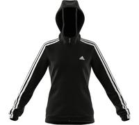 Kinder-Kapuzenpulli mit Reißverschluss adidas Essentials 3S Schwarz 8/9 Jahre alt