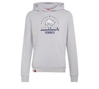 Kinder Kapuzenpullover adidas Minecraft Terrex Gris 11/12 Jahre
