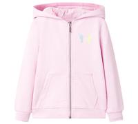 vidaXL Kinder-Kapuzenpullover Hoodie Mädchen Hellrosa Größe 116