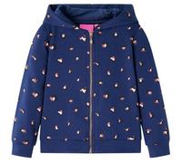 Kinder-Kapuzenpullover Marineblau 116