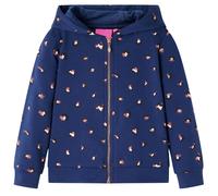 Kinder-Kapuzenpullover Marineblau 116