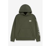 Kinder Kapuzensweatshirt mit Kängurutasche & Schriftzug am Ärmel Levi's Kids khaki Gr. 152 von Levis Kid's