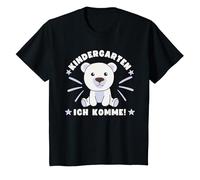 Kinder Kindergarten Ich Komme Kindergartenkind Eisbär Kinder T-Shirt