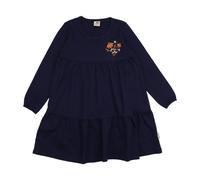 Kinder Kleid - Dunkelblau, Langarm, locker fallend, bequem, vielseitig kombinierbar | Walkiddy Dunkel Blau 116