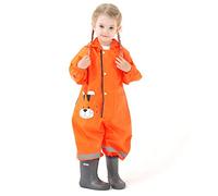 Kinder Kleidung Für Mädchen Mädchen Jacke Unisex Regenmantel wasserdichte Maske Wind und Jungs Kinder Kapuzen-Mädchen Outfits & Set Babyset Neugeboren Junge Geschenk (Orange, S)