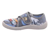 KINDER-KLETT-HAUSSCHUH GRAUBUNT - Gr. - 27