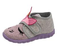 KINDER-KLETT-HAUSSTIEFEL GRAU/ROSE - Gr. - 19