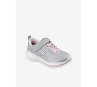 Kinder Klett-Sneakers Wave 92 SKECHERS silber Gr. 28