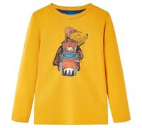 Kinder-Langarmshirt Ocker 104