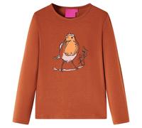 Kinder-Langarmshirt Cognac 104 Kinder-Langarmshirt Cognac 104