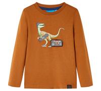 Kinder-Langarmshirt Cognac 104 Kinder-Langarmshirt Cognac 104