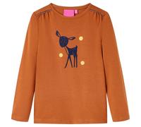 Kinder-Langarmshirt Cognac 104 Kinder-Langarmshirt Cognac 104