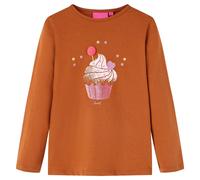 Kinder-Langarmshirt Cognac 104 Kinder-Langarmshirt Cognac 104