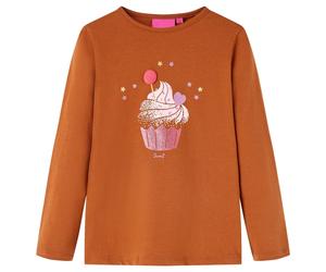 Kinder-Langarmshirt Cognac 104 Kinder-Langarmshirt Cognac 104