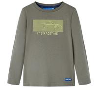 Kinder-Langarmshirt Khaki 104 Kinder-Langarmshirt Khaki 104