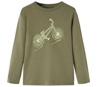 Kinder-Langarmshirt Khaki 104 Kinder-Langarmshirt Khaki 104