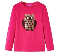 Kinder-Langarmshirt Knallrosa 104 Kinder-Langarmshirt Knallrosa 104