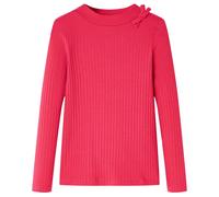 Kinder-Langarmshirt Knallrosa 128 Kinder-Langarmshirt Knallrosa 128