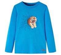 Kinder-Langarmshirt Kobaltblau 92 Kinder-Langarmshirt Kobaltblau 92