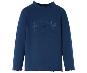 Kinder-Langarmshirt Marineblau 140 Kinder-Langarmshirt Marineblau 140