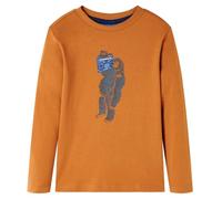 Kinder-Langarmshirt Dunkelocker 128