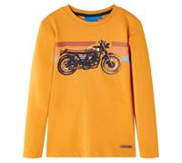 Kinder-Langarmshirt Ocker 92 Kinder-Langarmshirt Ocker 92
