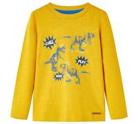 Kinder-Langarmshirt Ocker 104 Kinder-Langarmshirt Ocker 104