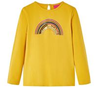 Kinder-Langarmshirt Ocker 104 Kinder-Langarmshirt Ocker 104