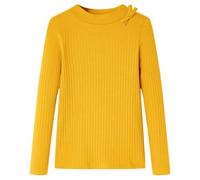 Kinder-Langarmshirt Ocker 92