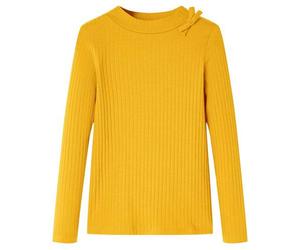 Kinder-Langarmshirt Ocker 92