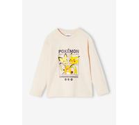 Kinder Langarmshirt POKEMON mit großem Print sandfarben Gr. 152
