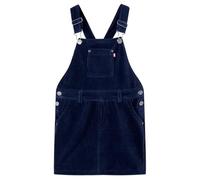 vidaXL Kinder-Latzkleid Cordkleid Marineblau Größe 104