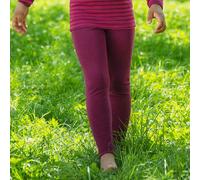 Engel Kinder-Leggings (Größe: 104 / Farbe: orchidee / Material: Wolle/Seide)