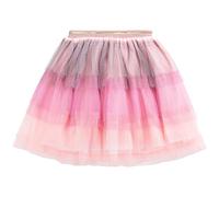 Kinder Mädchen Tuturock Kuchenrock Tütürock Prinzessinrock Stufenrock Minirock Ballett Tutu mit Elastischer Bund Mode Kurzer Rock Kostüm Accessoire - Rosa Herstellergr. 140