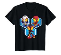 Kinder Marvel Spidey and His Amazing Friends Web-Spinners Hero Trio T-Shirt