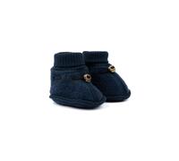 Kinder merino babyschuhe Mikk-Line - blau Blue Nights Größe: 86/92