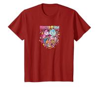 Kinder Monster High - Regenbogen-Gruppe T-Shirt