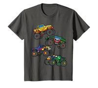 Kinder Monster Truck Gift for Kids- Assorted Boys Monster Truck T-Shirt