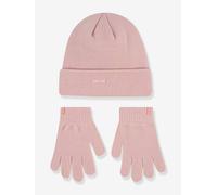 Kinder Mütze mit Handschuhen Levi's Kids rosa Gr. 110/122 von Levis Kid's