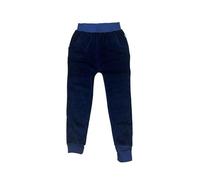 Kinder Nickyhose Bio-Baumwolle Hose Schlafhose Unisex A1000 "Leela Cotton" nachtblau 116