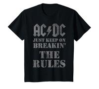 Kinder Offizielles AC/DC Just Keep On Breaking The Rules Band T-Shirt