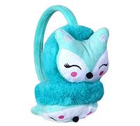 Kinder Ohrenwärmer mit Tiermuster Fuchs Jungen Mädchen Warme Winter Ohrenschützer Kinder Outdoor Ski Faux Fur Earmuffs Weich Plüsch Ohrenschützer Kälteschutz Kalte Winterzubehör Outdoor Ohrenmuscheln